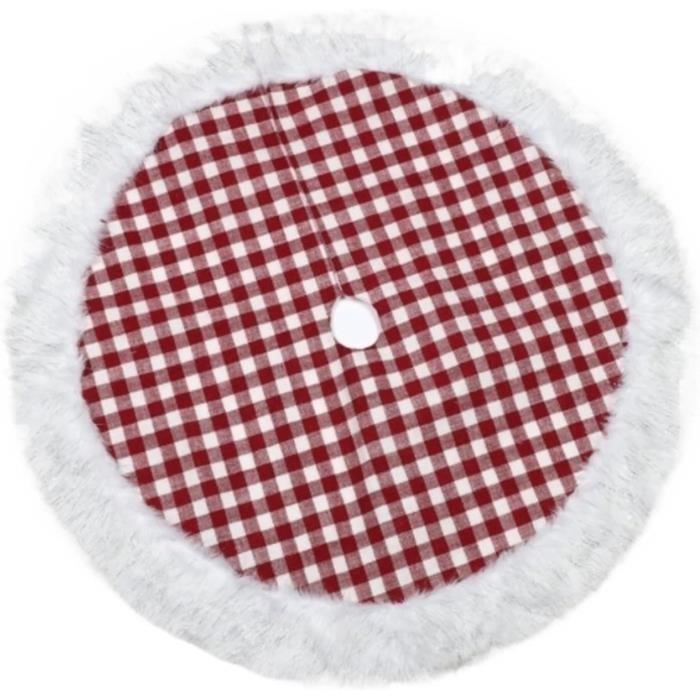 Jupe De Sapin De Noël 120 Cm, Base De Jupe De Sapin, Jupe De Sapin Grise à Imprimé Flocons De Neige, Décoration De Noël, Tapis De Sol | Leroy Merlin