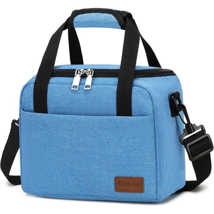 FANDARE Sac Isotherme Repas Déjeuner Portable - Grande Capacité Lunch Bag Imperméable Pour Homme, Femme, Enfant