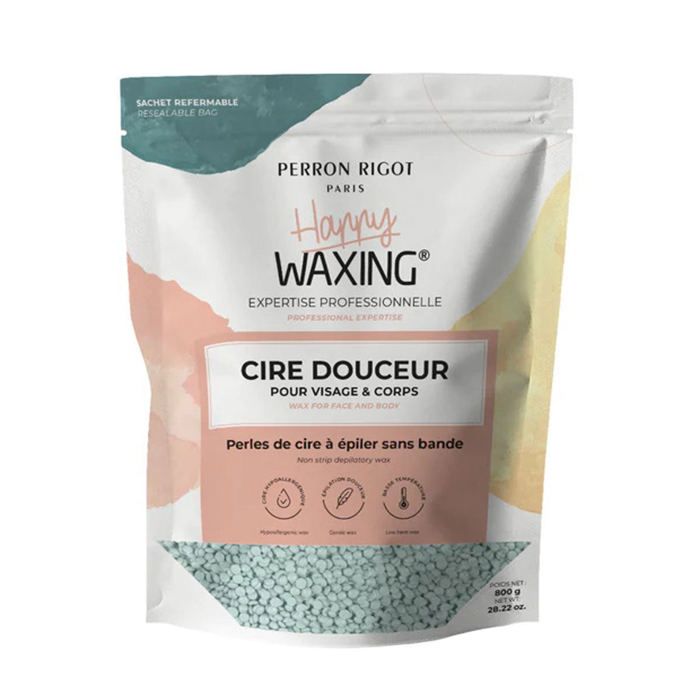Perron Rigot - Cire Epilation Pelable HAPPY WAXING DOUCEUR Visage & Corps - 800g