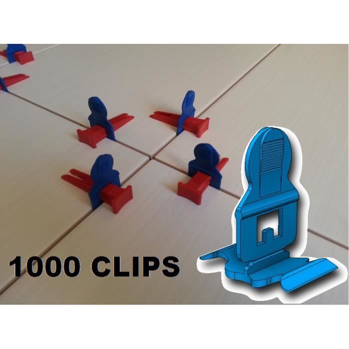 Croisillons Auto Nivelant Carrelage 1000 Clips Achat Vente Croisillon Carrelage Croisillons Auto Nivelant C Cdiscount