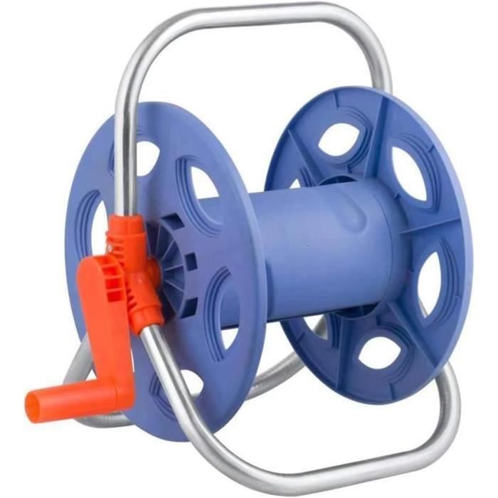 VONROC Enrouleur Tuyau Automatique Mural 35m - Kit Complet Arrosage Jardin - Support Pivotant 180°