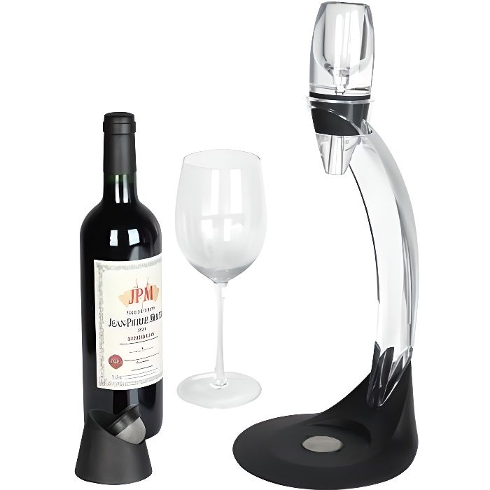 Aération Vin Instantanée Sans Attente Aérateur Vin électrique ROYALBAIDE - Décanteur USB Rechargeable | Aération Instantanée Rouge Blanc Décanteur Vin USB