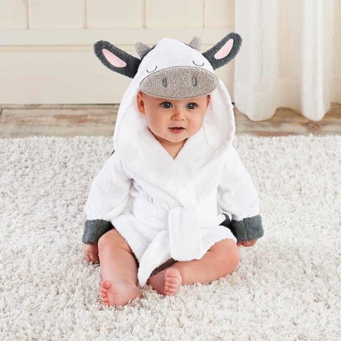 Peignoir deals eponge licorne