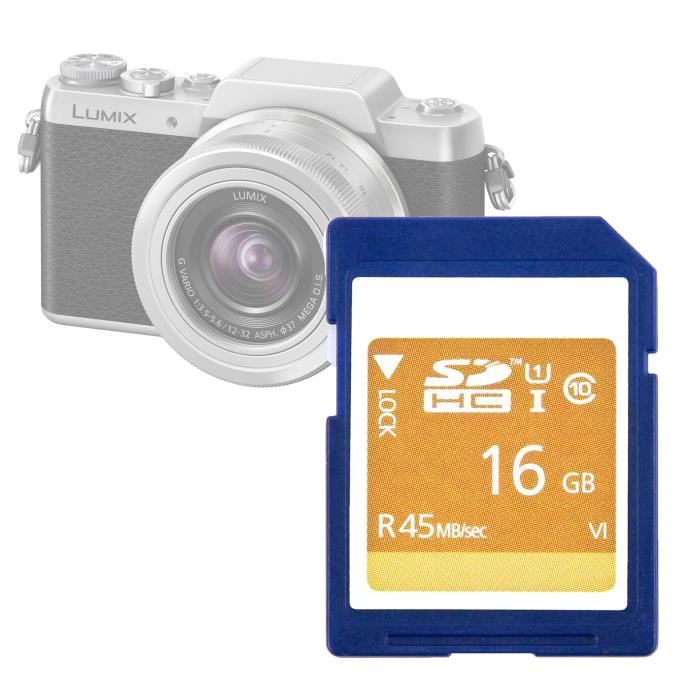Carte Sd Pour Panasonic Lumix Dmc Gf7 Dmc Lx100 Dmc Tz55