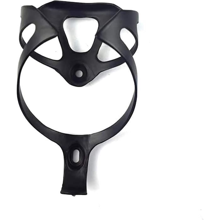 Bouchons De Guidon En Alliage D'aluminium Pour Vélo - Légers, Anodisés, Fixation Caoutchouc - Couleurs Noir, Titane, Rouge (Noir) - 9