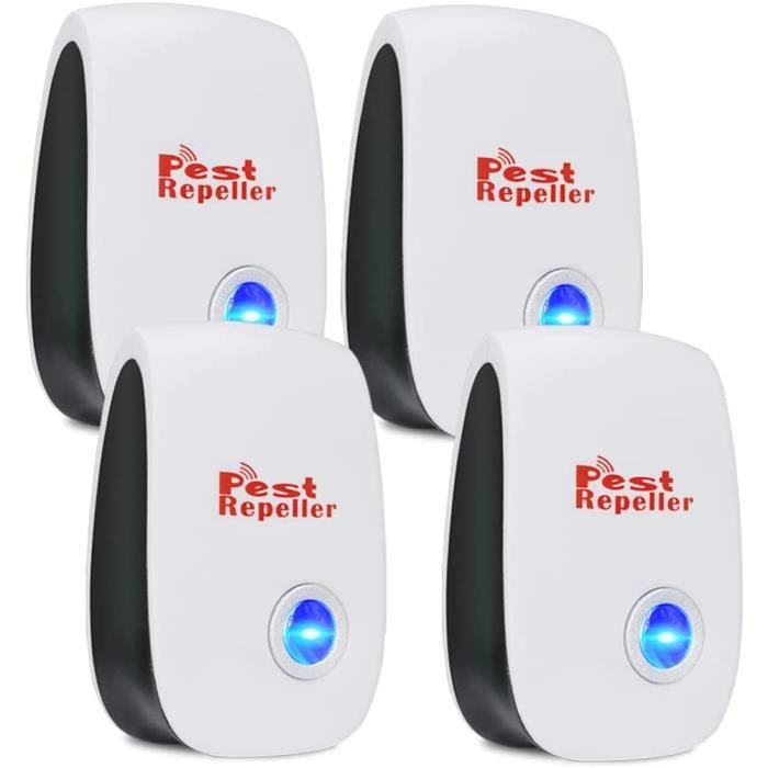 Répulsif Ultrasons KedBrok - Anti Souris, Insectes & Rongeurs - Écologique