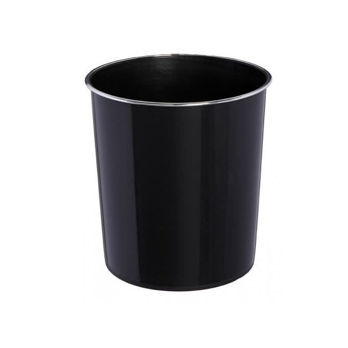 Corbeille Poubelle Papier Bureau Chambre Noir Achat Vente