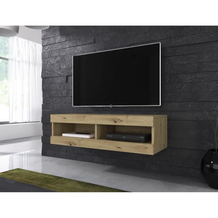 Meuble Tv Suspendu Quelle Hauteur Meuble Tv Suspendu 120cm Achat Vente Pas Cher
