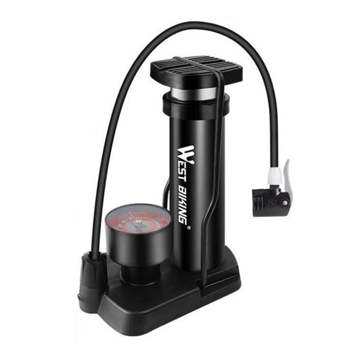 Tube De Pompe à Vélo WINH - Flexible En Aluminium, Clip Solide, Portable Pour Gonfler Pneus VTT, Vélos Pliants