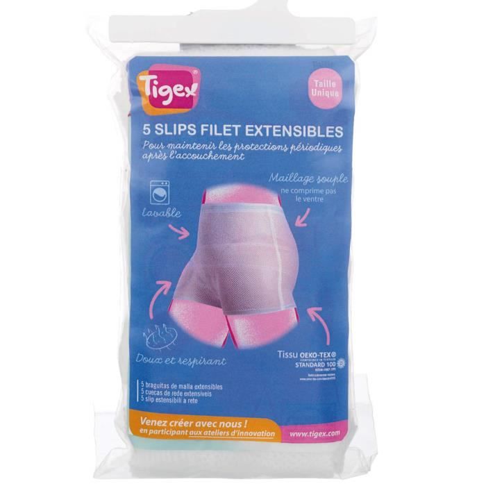 Culotte Maternite Jetable Slip Jetable Maternite Filet Extensibles Lavable Taille Unique Blanc Lot de 5 Cdiscount Sante Mieux vivre