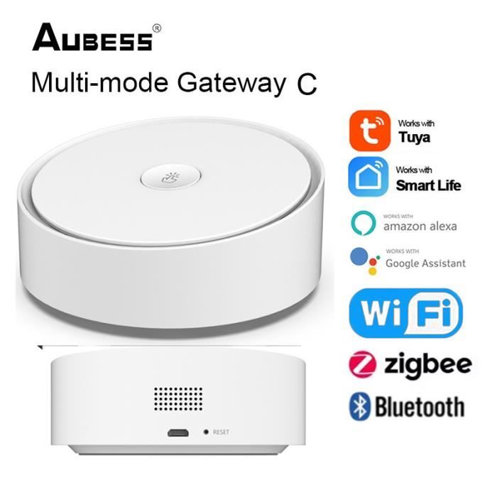 Passerelle multifonction Tuya 3 en 1 Zigbee BLE Mesh et Wi-Fi