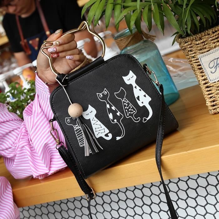 Sac a main motif chat deals