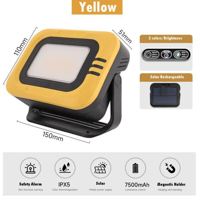 Lampe de poche N/A PELI 1965-031-241E II, IPX7 N/A jaune fluorescent