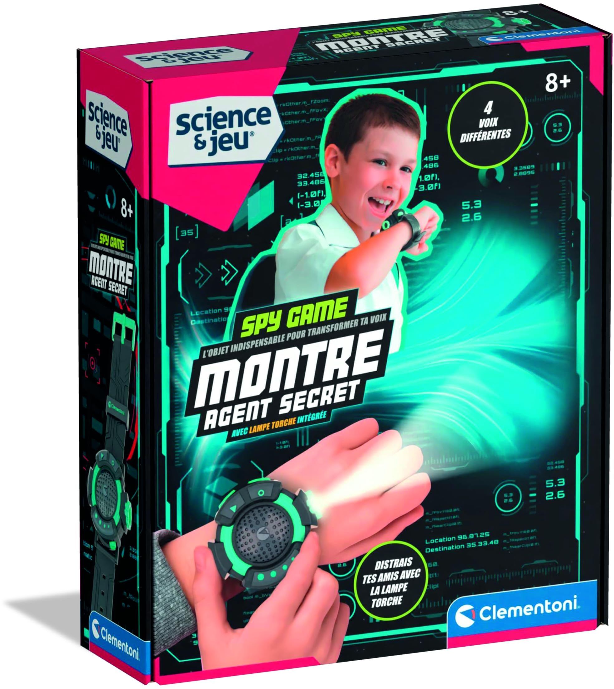 CLEMENTONI - Montre agent secret