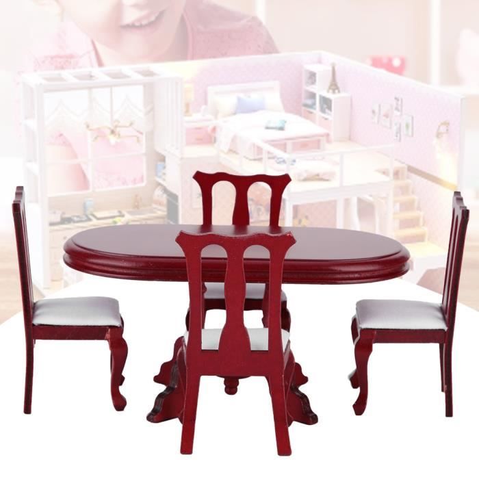 Set Miniature Maison De Poupée - 4 Assiettes Et 8 Ustensiles En Porcelaine Et Métal Échelle 1:12