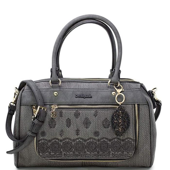 Sac a best sale main desigual gris