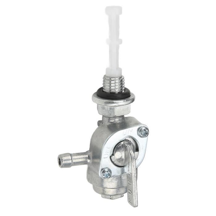 Kit Robinet D'Essence Moto Compatible Suzuki TS100 TS125 TS185 TS250 TS400 GT185 DS185 DS80 DS100 - Valve Carburant