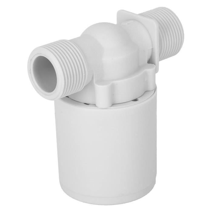 Robinet Flotteur Automatique 1/2" Pour Réservoir D'eau - Niveau Réglable Sans électricité - Plastique Résistant, Pour Bassin, Abreuvoir, Piscine