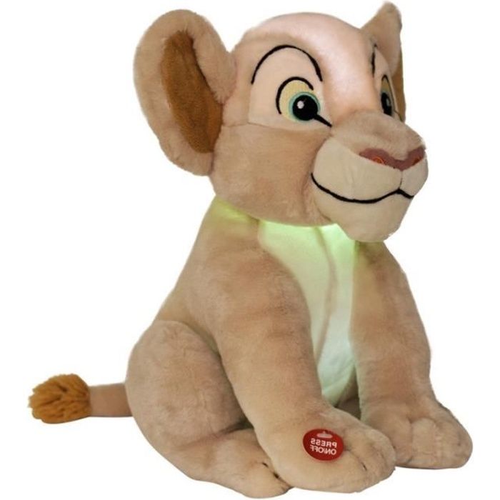Peluche lumineuse 2025 et musicale