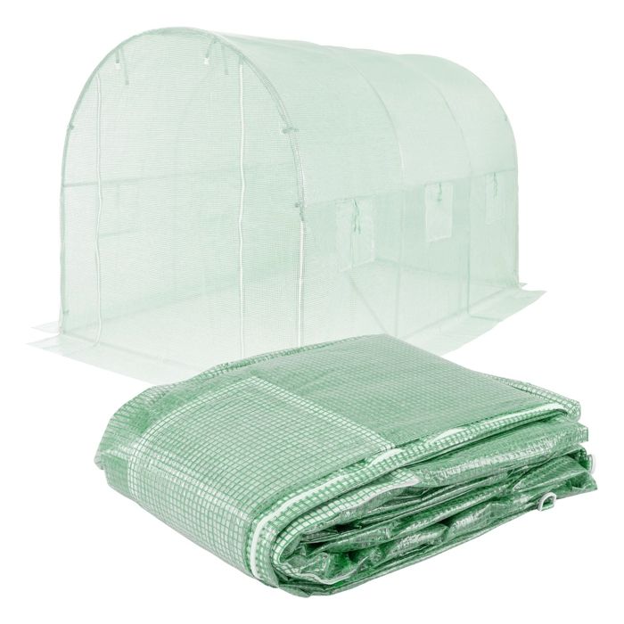 La Briantina Bâche De Rechange Serre 4 Étagères PVC Transparent - 69x49x157 Cm