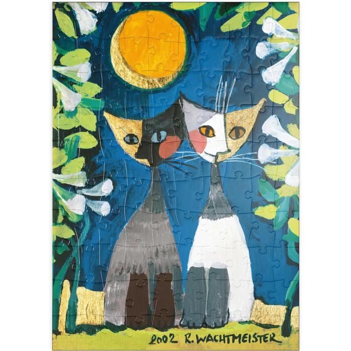 MyPuzzle Urban Rosina Wachtmeister: Puzzle Premium 500 Pezzi Per Collezione, Gatti E Colori Vivaci, 48x34cm