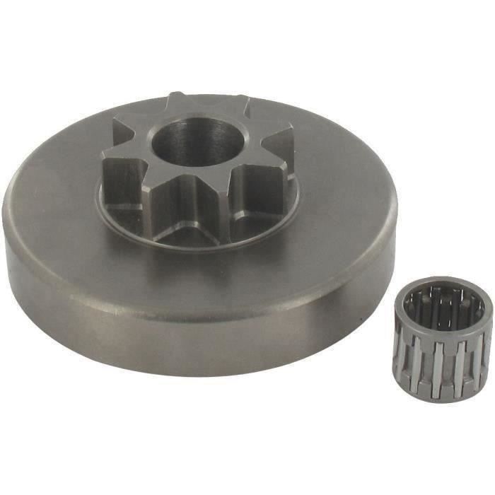 Pignon étoile 3/8 - 8 dents adaptable pour tronçonneuse OLEO-MAC modèles 260, 261, 271, 272, 280, 28