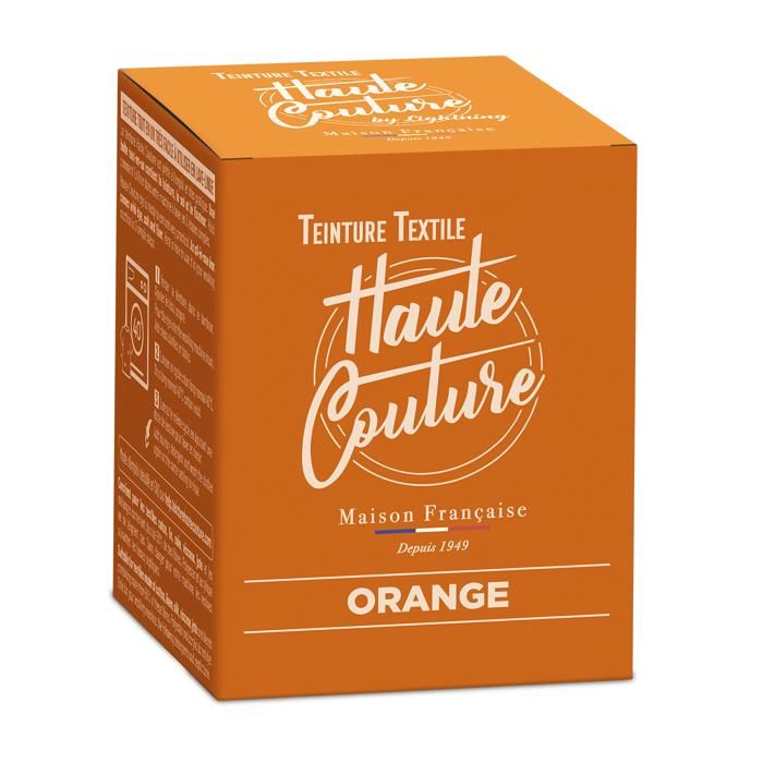 Teinture textile haute couture orange 350g