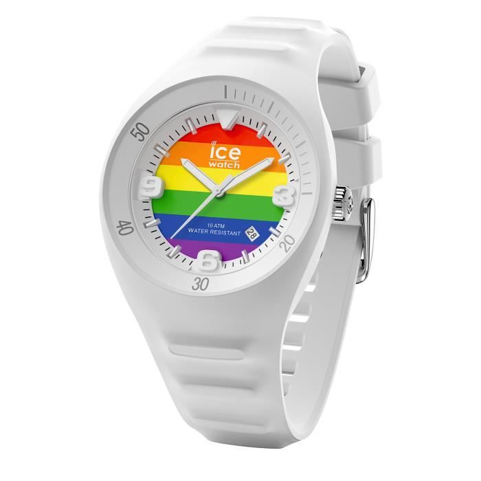 Ice Watch P. Leclercq Rainbow Montre blanche pour homme avec