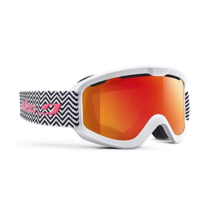 JULBO Masque de Ski June Blanc et Noir Cat3 - Cdiscount Sport