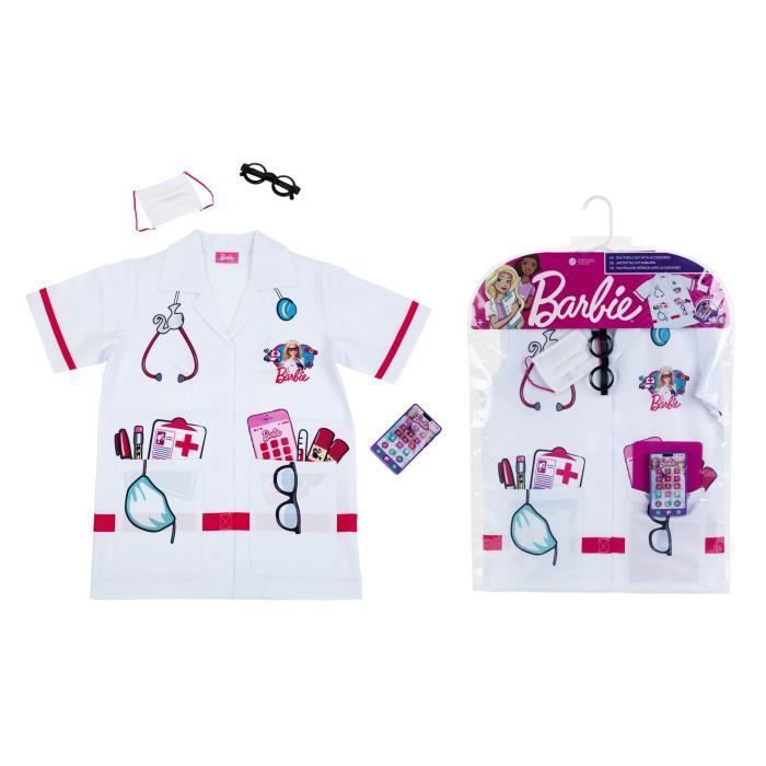 Klein 4117 Blouse de docteur Barbie avec accessoires
