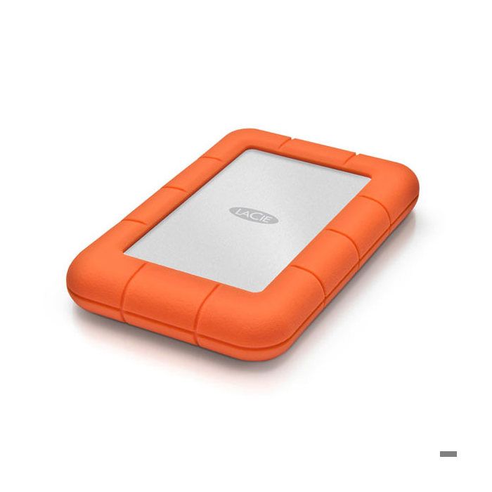 Disque dur externe LaCie Rugged Mini 4 To - USB 3.0 - Orange