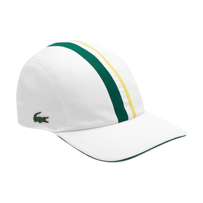 Casquette LACOSTE SPORT Blanc / Vert / Jaune AH 2021 Casquette LACOSE SPOR  Blanc / Vert / Jaune AH 2021 - Cdiscount Prêt-à-Porter