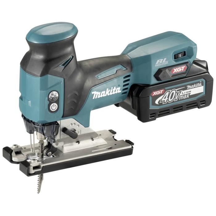Makita JV 001 GD101 Scie sauteuse sans fil 40 V max. 135 mm Brushless + 1x batterie 2 5 Ah + chargeur + Makpac - vue 6