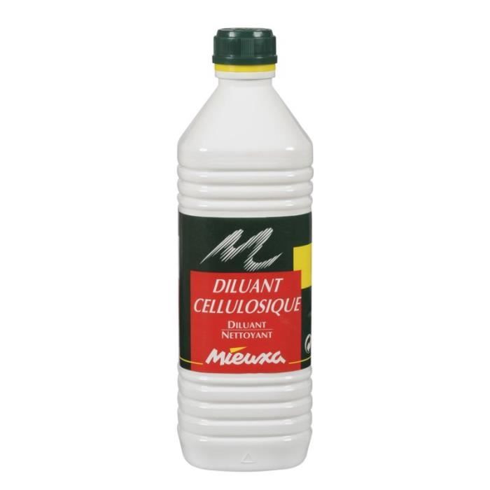 Diluant cellulosique bouteille 1 L - MIEUXA - 103112