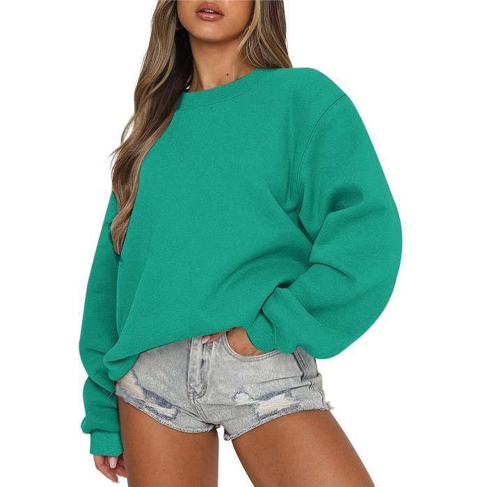 Sweat vert menthe discount femme