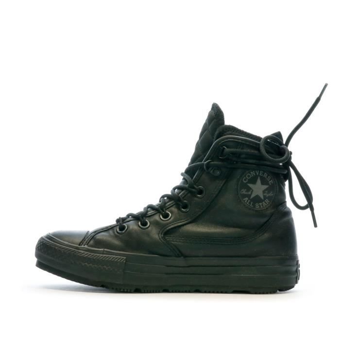 Converse homme cuir noir outlet