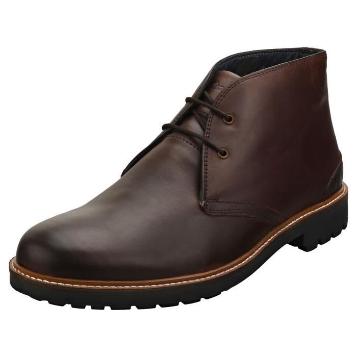 bottes marron foncé