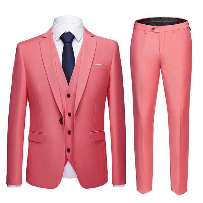 Vetement homme rose best sale