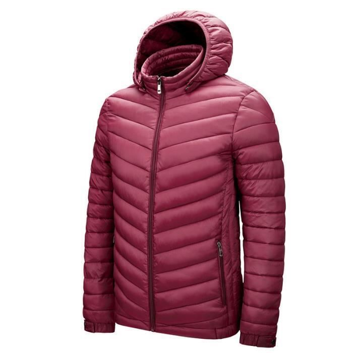 Doudoune homme capuche 2025 amovible