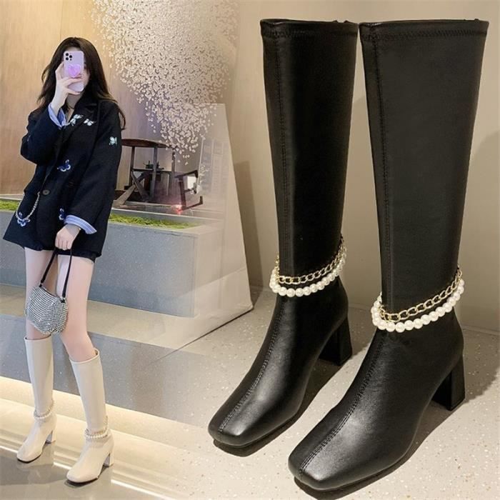 Bottes best sale perles femme
