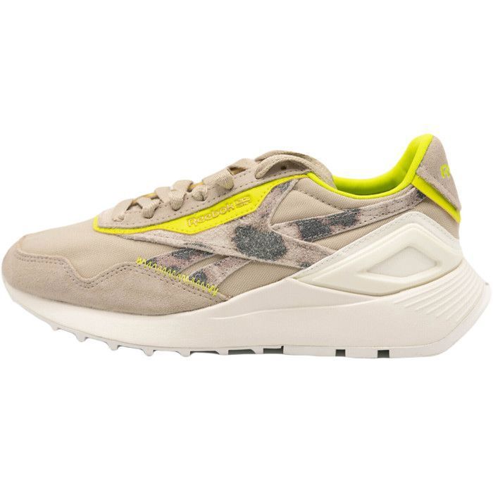 Reebok classic sale femme jaune