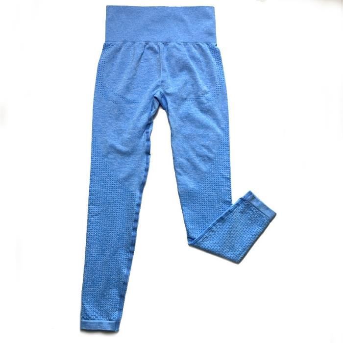 Qmttoae Legging sans couture pour femme - Legging de gym