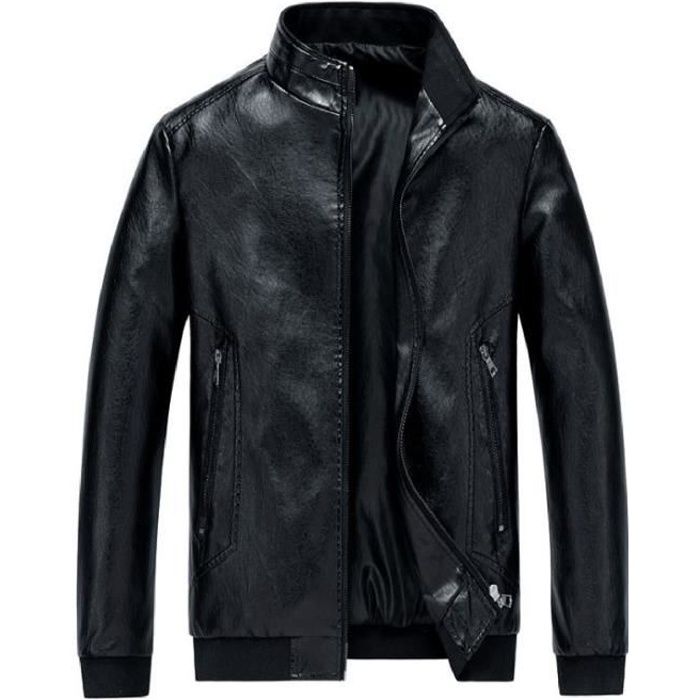 Veste En Cuir Superdry Pour Homme – Taille XS, Noir, Neuve Sans étiquettes
