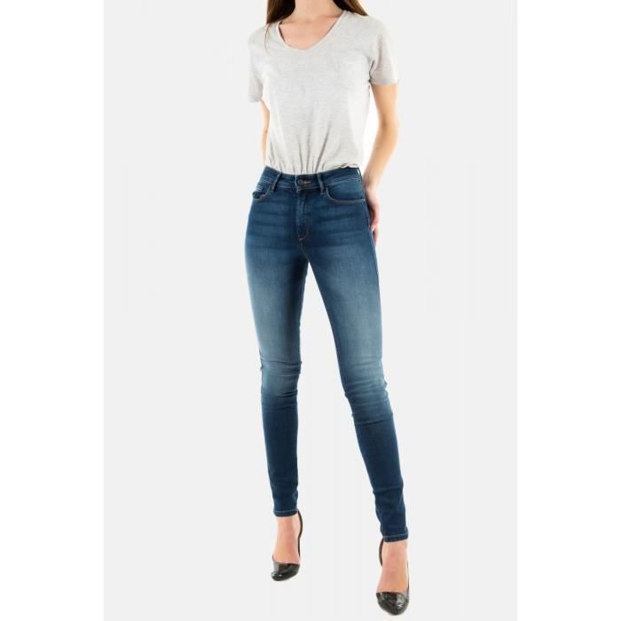 Jeans SALSA Destiny 8503 Skinny Taille standard Femme Bleu Cdiscount Pret a Porter