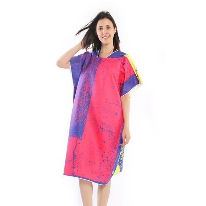 Peignoir piscine femme microfibre deals
