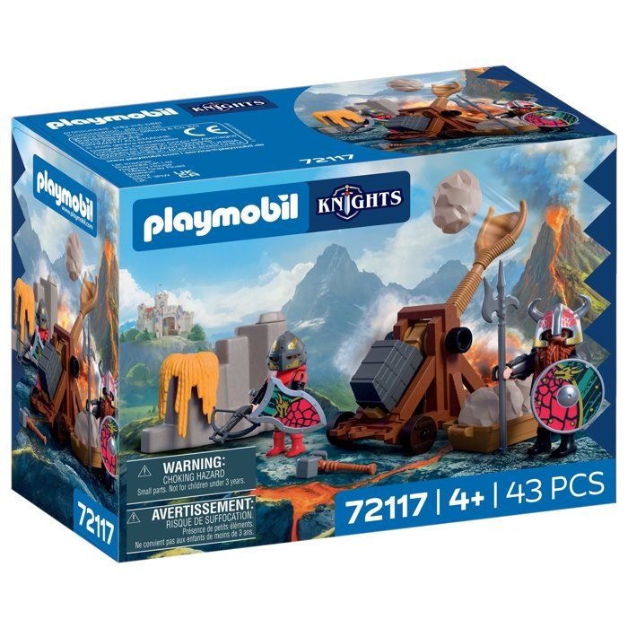Playmobil Knights 72117 Catapulte à pierre Chevalier dragon - vue 2