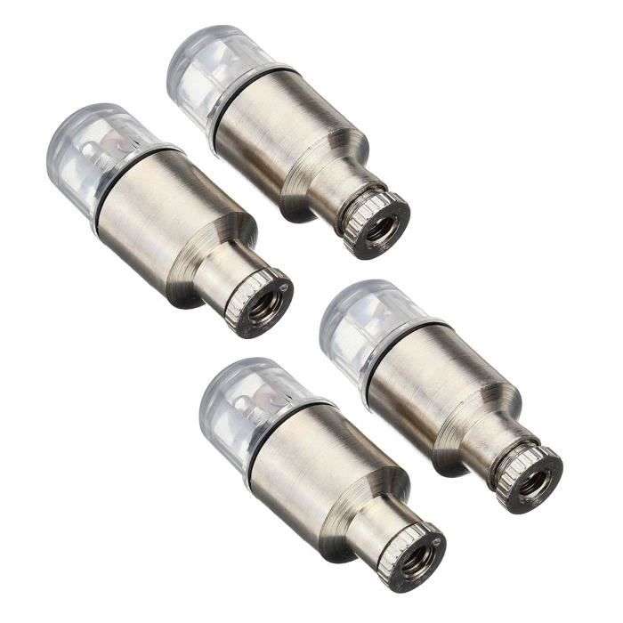 Bouchons De Valves Lumineux à Leds Multicolores Fifty - Pièces