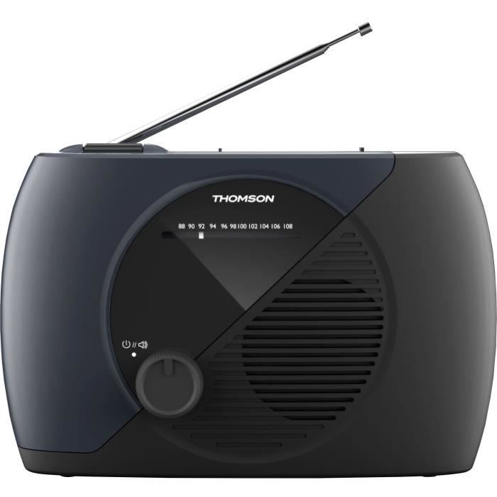 Radio FM portable THOMSON - RT350 - Fonctionne sur secteur ou piles - Tuner FM
