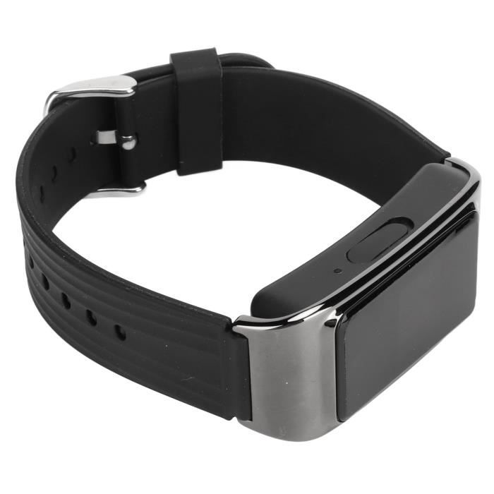 Montre Enregistreur Vocal Avec Bluetooth - Réduction De Bruit, Podomètre, Lecteur MP3 32 Go | Idéale Pour Le Sport Et L'enregistrement Discret - 3