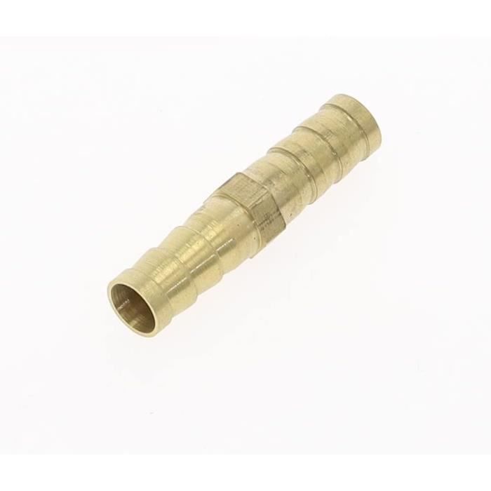 Raccord en aluminium coloré laiton pour tuyau d'arrosage de 3/4 po